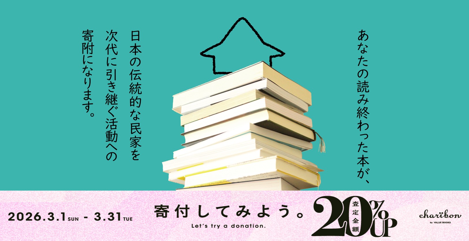 チャリボンでご寄附を